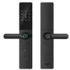 Fingerprint instant opening smart door lock, entrance door, household security door, landlord's apartment password lock, electronic lock, semi-automatic Item Picture